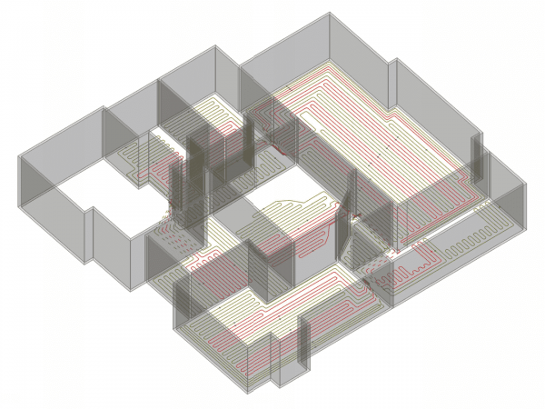 Ground Floor - Floor Heating